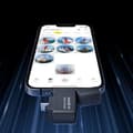 Miniatyrbild 2 av 2: Fast Reader - Insta360 - X4 - Fristående lagringsmodul - Plug-and-Play - Direktanslutning till telefon
