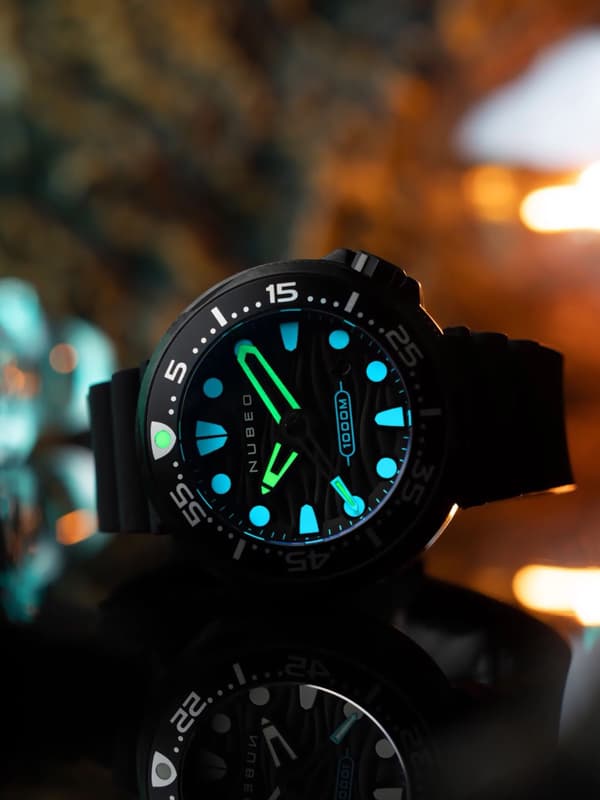 Mens Watch Nubeo NB-6102-05, Automatic, 50mm, 100ATM