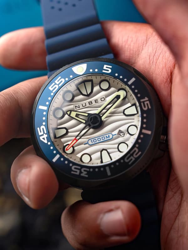 Mens Watch Nubeo NB-6102-06, Automatic, 50mm, 100ATM