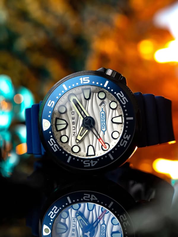 Mens Watch Nubeo NB-6102-06, Automatic, 50mm, 100ATM