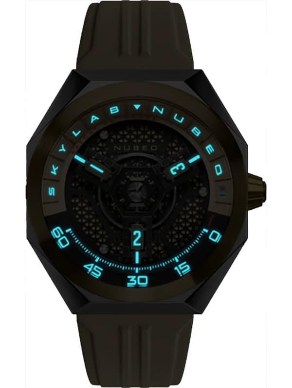 Mens Watch Nubeo NB-6083-0A, Automatic, 48mm, 10ATM