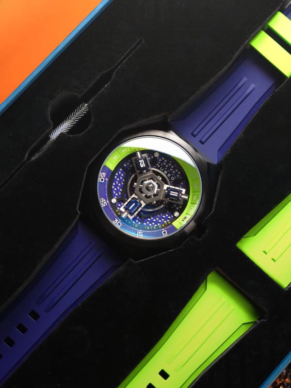 Mens Watch Nubeo NB-6083-0B, Automatic, 48mm, 10ATM