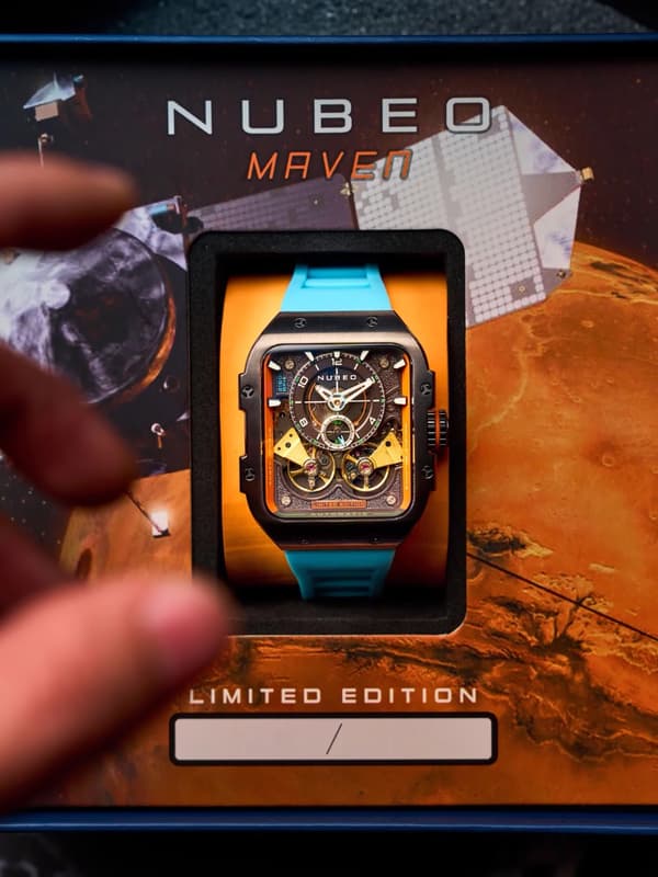 Mens Watch Nubeo NB-6077-0C, Automatic, 44mm, 5ATM