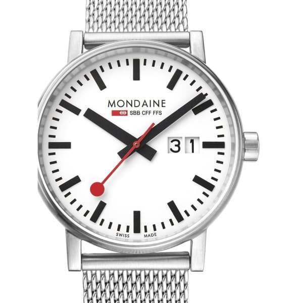 Mens Watch Mondaine MSE.40210.SM, Quartz, 40mm, 3ATM