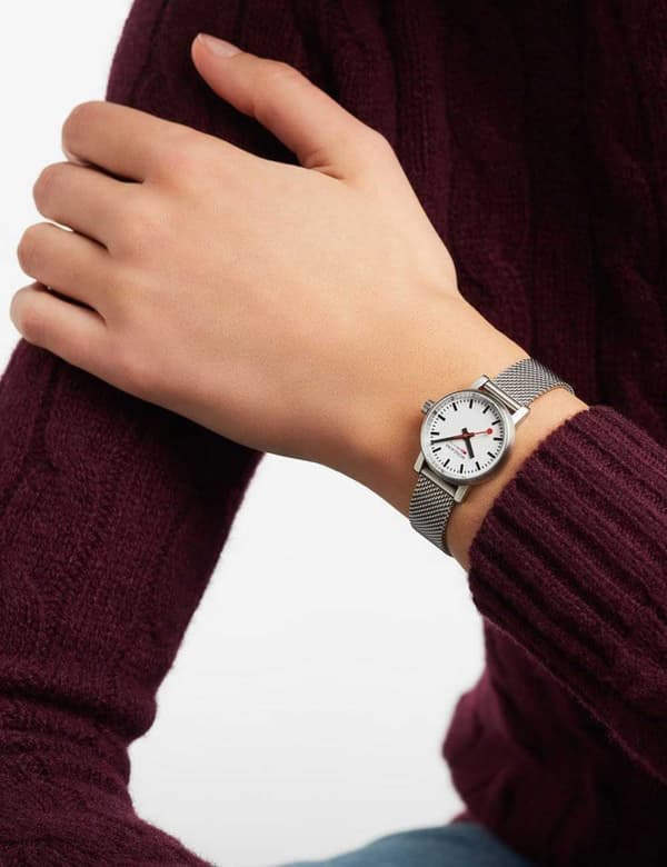 Ladies Watch Mondaine MSE.26110.SM, Quartz, 26mm, 3ATM