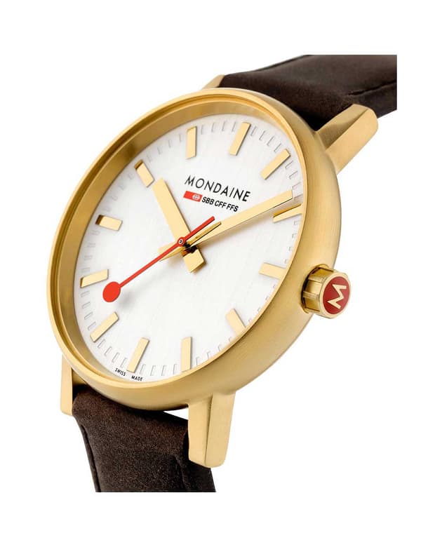 Ladies Watch Mondaine MSE.30112.LG, Quartz, 30mm, 3ATM