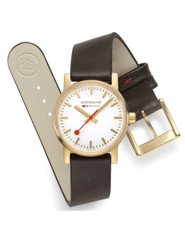 Ladies Watch Mondaine MSE.30112.LG, Quartz, 30mm, 3ATM