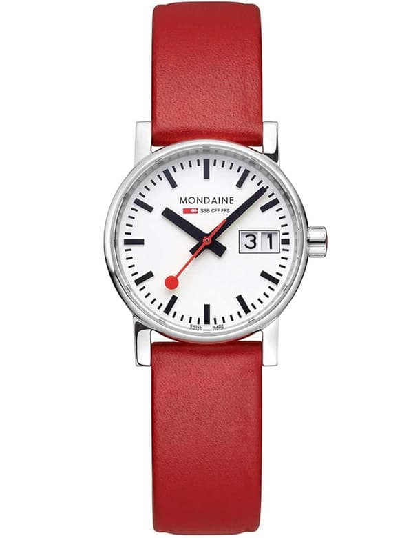Ladies Watch Mondaine MSE.30210.LCV.SET, Quartz, 30mm, 3ATM