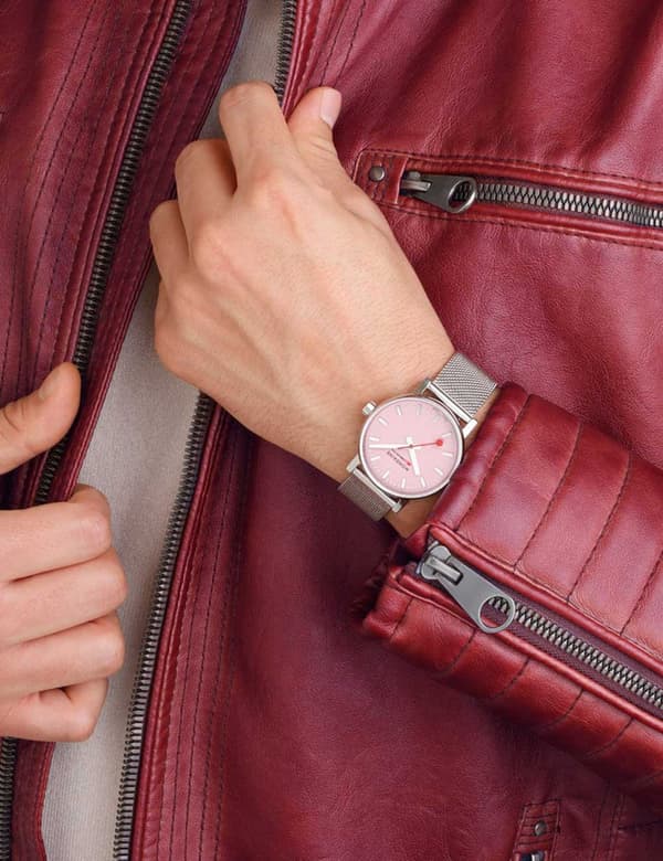 Ladies Watch Mondaine MSE.35130.SM, Quartz, 35mm, 3ATM
