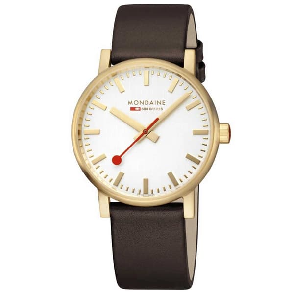 Mens Watch Mondaine MSE.40112.LGV, Quartz, 40mm, 3ATM
