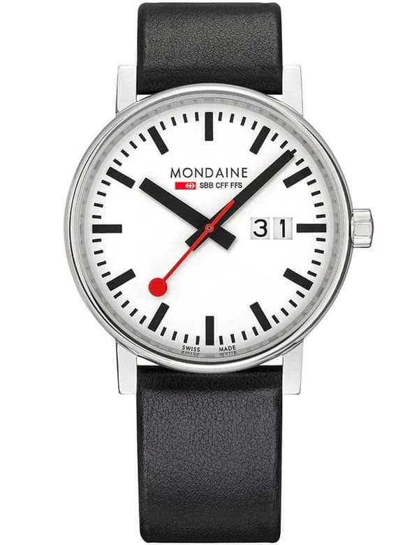 Mens Watch Mondaine MSE.40210.LBV, Quartz, 40mm, 3ATM