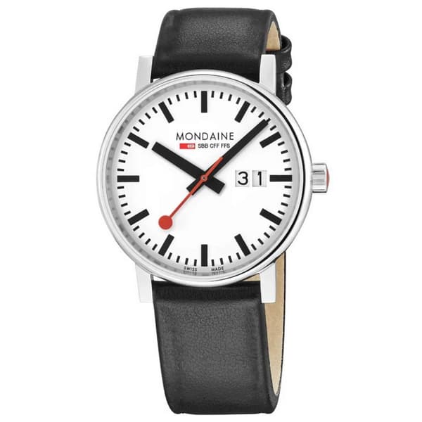 Mens Watch Mondaine MSE.40210.LBV, Quartz, 40mm, 3ATM