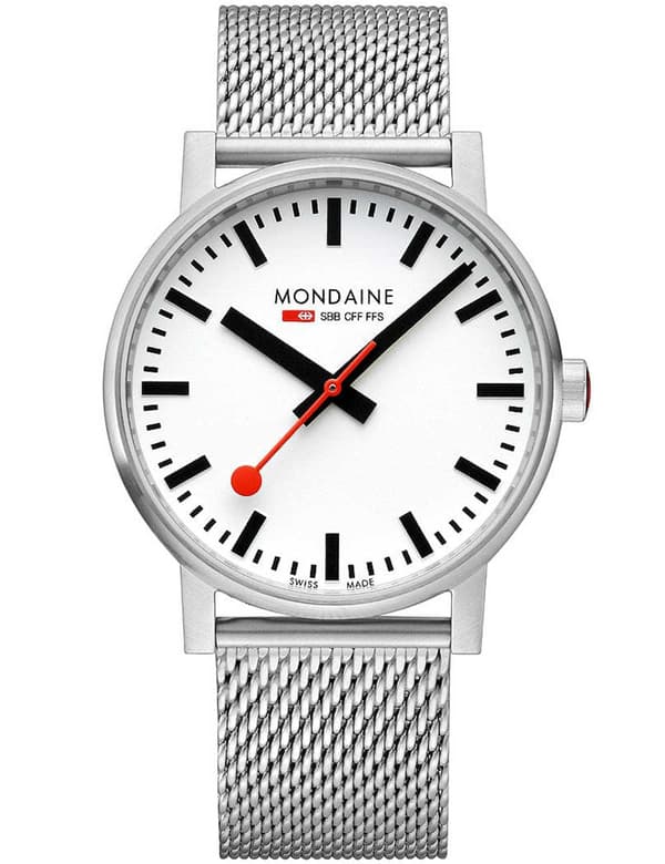 Mens Watch Mondaine MSE.43110.SJ, Quartz, 43mm, 3ATM