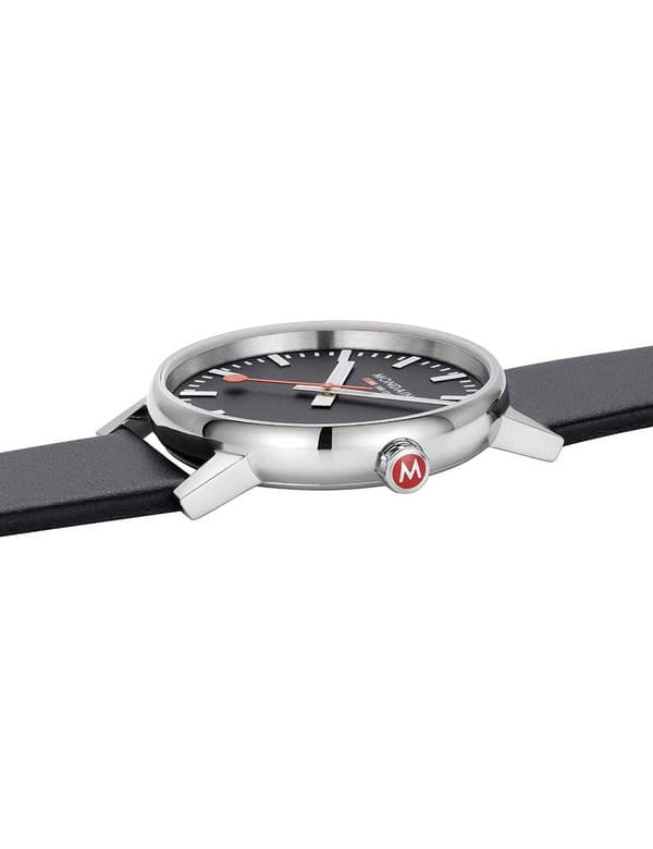 Mens Watch Mondaine MSE.43120.LB, Quartz, 43mm, 3ATM