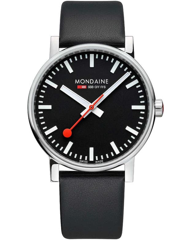 Mens Watch Mondaine MSE.43120.LB, Quartz, 43mm, 3ATM