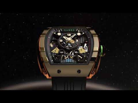 Mens Watch Nubeo NB-6100-06, Automatic, 48mm, 5ATM