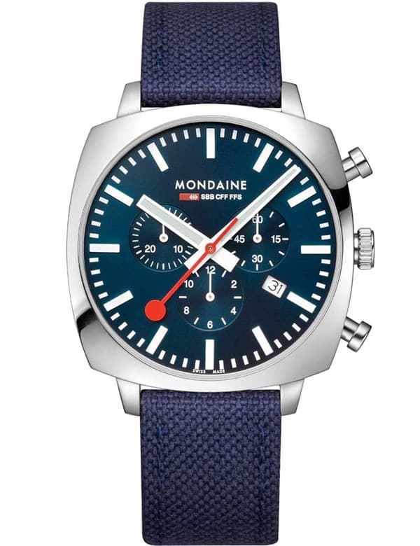 Mens Watch Mondaine MSL.41440.LD.SET, Quartz, 41mm, 5ATM
