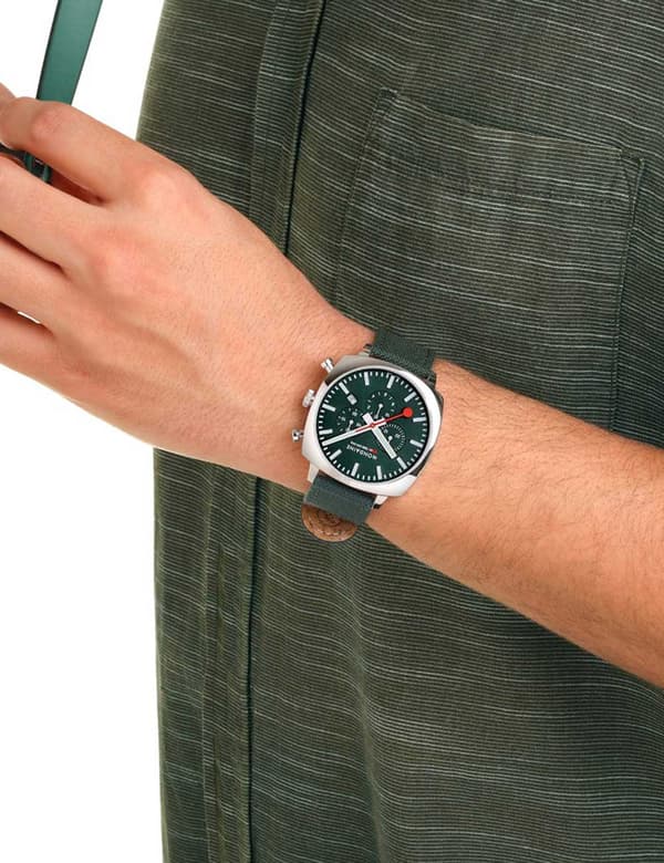 Mens Watch Mondaine MSL.41460.LF.SET, Quartz, 41mm, 5ATM