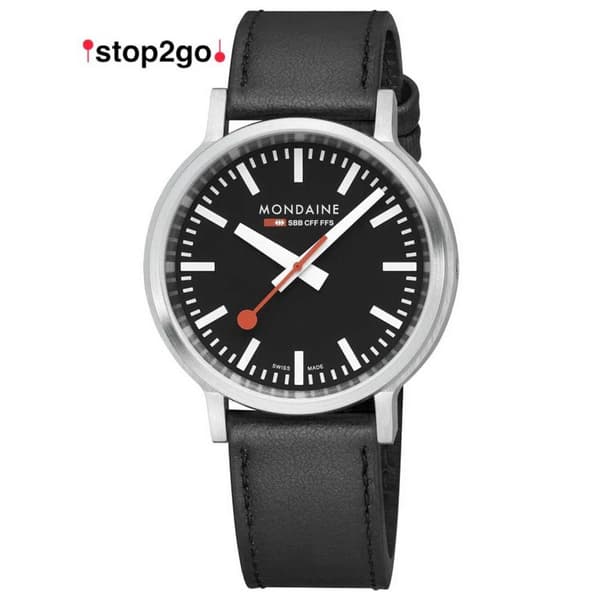 Mens Watch Mondaine MST.41020.LBV.2SE, Quartz, 41mm, 3ATM