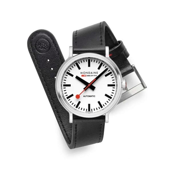 Mens Watch Mondaine MST.4161B.LBV, Quartz, 41mm, 3ATM