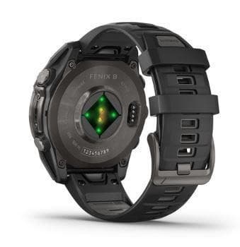 Smartwatch fenix 8 safir/svart/grå 010-02905-21, Garmin