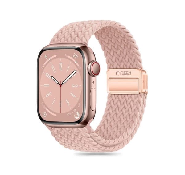 Tech-Protect watch strap NylonMag Apple Watch 42/44/45/49mm, dusty rose