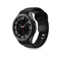Miniatyrbilde 3 av 4: Tech-Protect klokkerem Silicone Line Samsung Galaxy Watch4/5/5 Pro/6/7/FE, svart