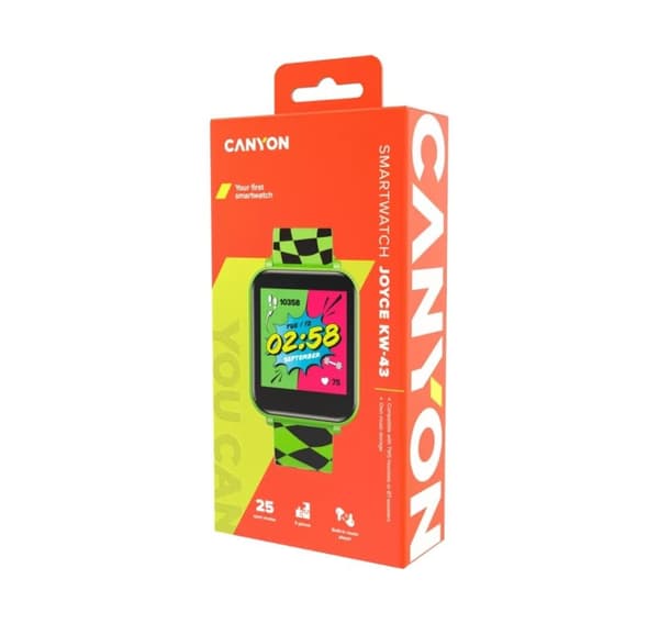 Canyon smartklocka för barn Joyce KW-43, grön