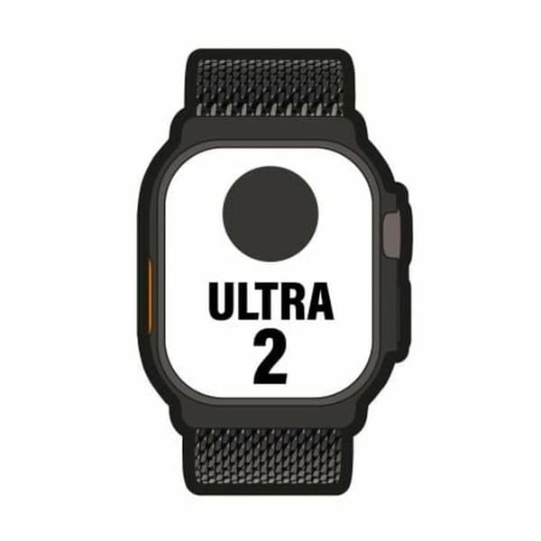 Klokker for Menn Apple MX5V3TY/A Svart 49 mm