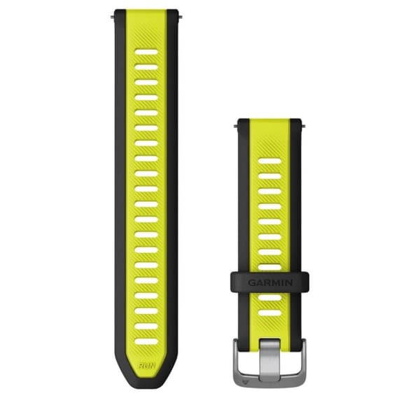 Garmin watch strap Quick Release 20mm, black/yellow