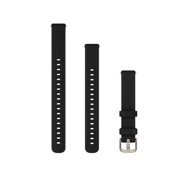 Garmin watch strap Lily 2 Silicone Band, black