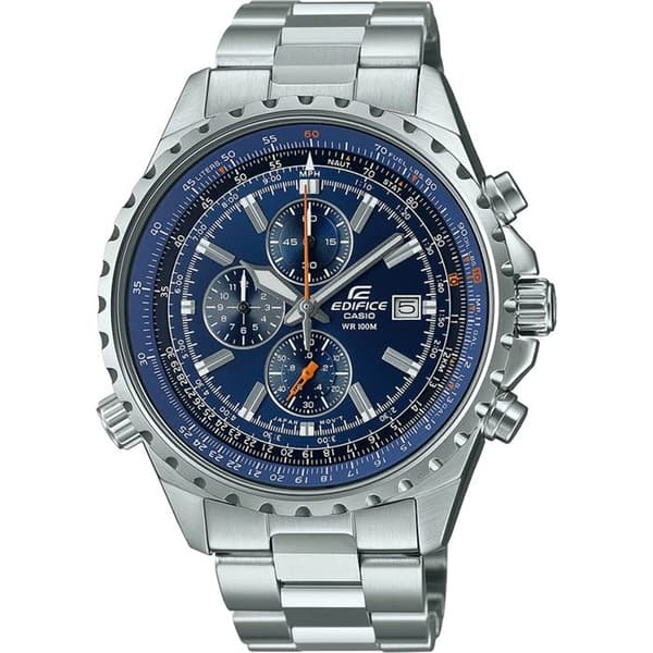 Klocka - CASIO - EDIFICE - Kvarts - Rostfritt stål - Grå