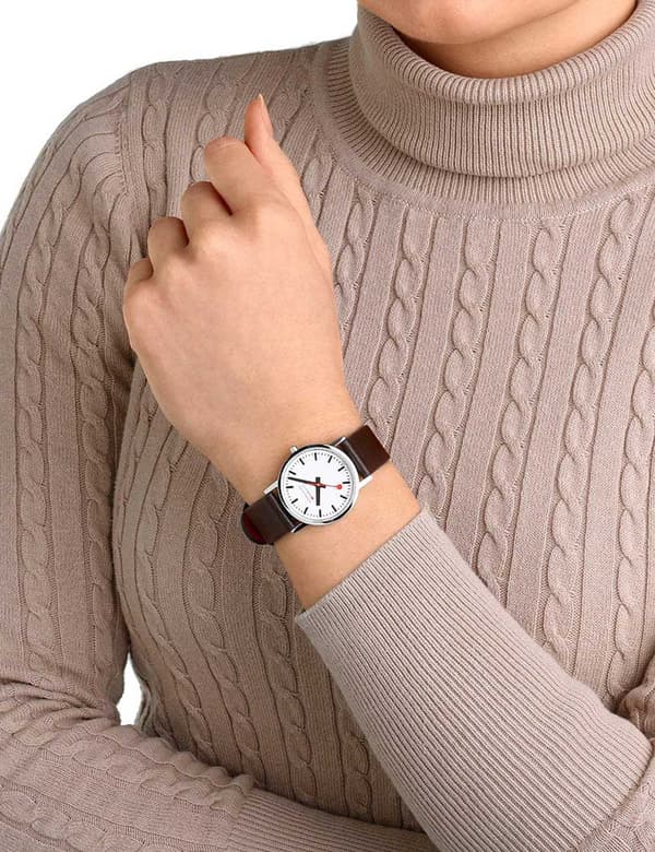 Ladies Watch Mondaine A658.30323.11SBGV, Quartz, 30mm, 3ATM