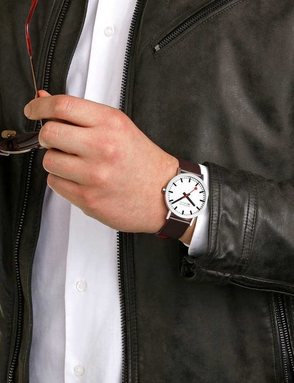 Mens Watch Mondaine A660.30360.11SBGV, Quartz, 40mm, 3ATM