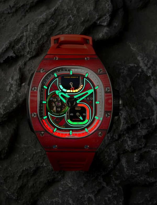 Mens Watch Nubeo NB-6105-03, Automatic, 44mm, 5ATM