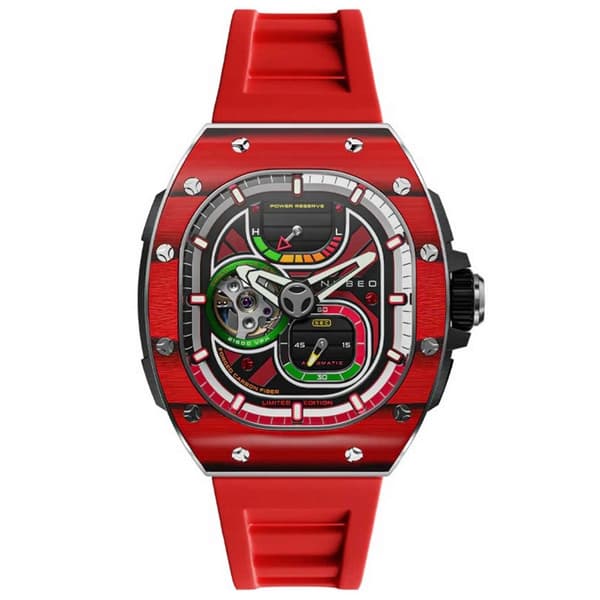 Mens Watch Nubeo NB-6105-03, Automatic, 44mm, 5ATM