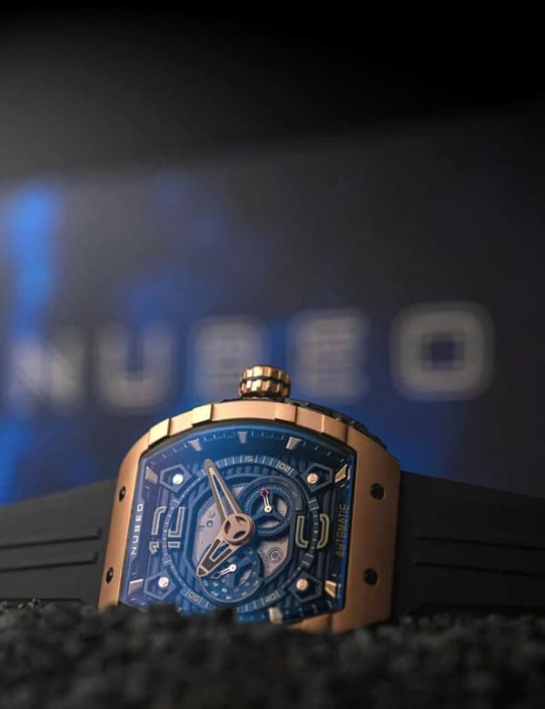 Mens Watch Nubeo NB-6087-06, Automatic, 49mm, 5ATM