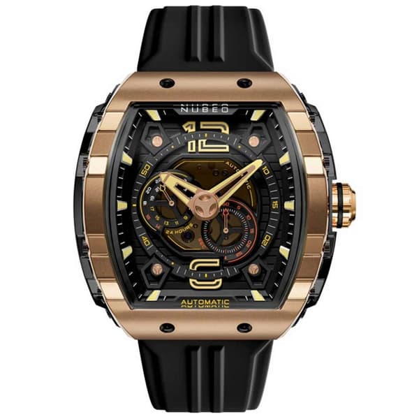 Mens Watch Nubeo NB-6087-06, Automatic, 49mm, 5ATM