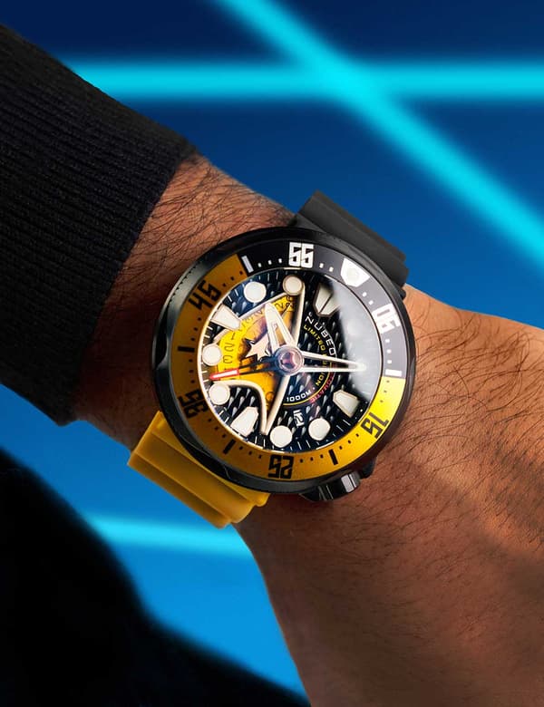 Mens Watch Nubeo NB-6104-01, Automatic, 50mm, 100ATM
