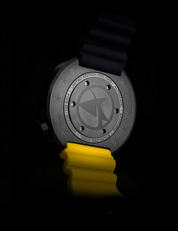 Mens Watch Nubeo NB-6104-01, Automatic, 50mm, 100ATM