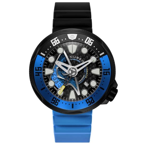 Mens Watch Nubeo NB-6104-02, Automatic, 50mm, 100ATM