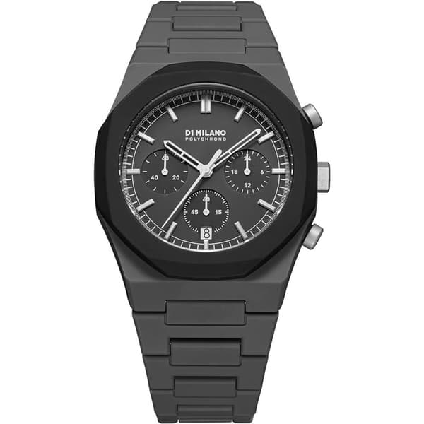 Klokker for Menn D1 Milano BLACK BLAST (Ø 40,5 mm)