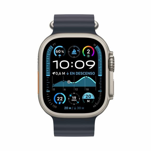 Smartwatch Apple Watch Ultra2 1,92" Titanium Marineblå 49 mm