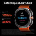 Miniatyrbillede 2 af 9: Smartwatch Samsung Galaxy Watch Ultra 4G Grå Orange Mørkegrå