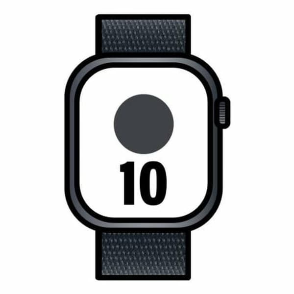Herreur Apple MWY53QL/A Sort 46 mm
