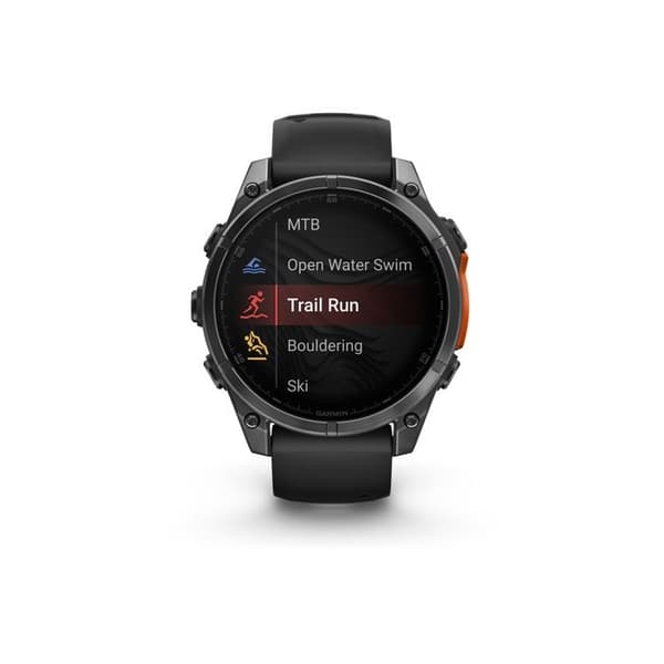 Multisportsklocka - GARMIN - fenix8 AMOLED - Skärm 1.4' - Autonomi 16 dagar - LED-lampa