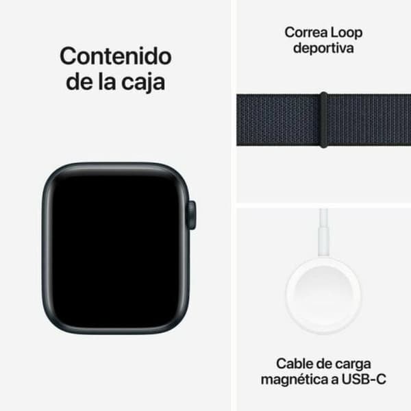 Smartklocka Apple MXEP3QL/A 1,78" Blå Ø 44 mm