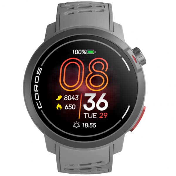Coros Watch Pace Pro sportsklocka, 46 mm, grå