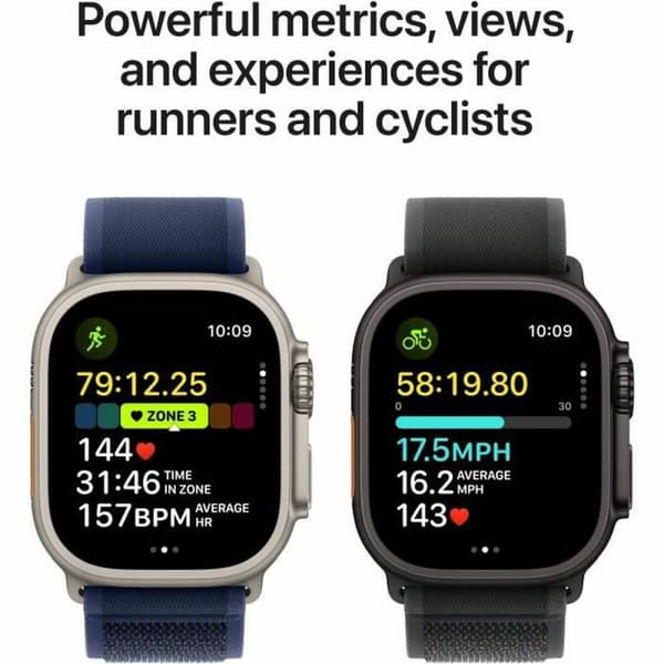 Smartwatch Apple Ultra 2 Sort 49 mm