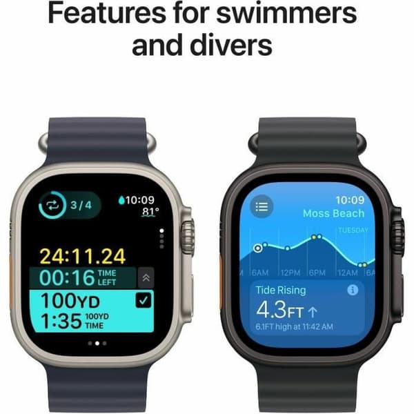 Smartwatch Apple Ultra 2 Sort 49 mm